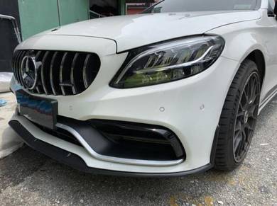 Mercedes W205 edition 1 front lip W205 c63 AMG lip