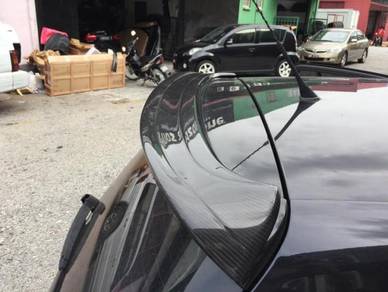 Vw mk5 golf carbon fiber spoiler r32 bodykit golfr