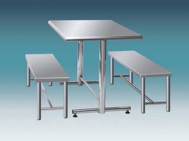 Meja Kantin Stainless Steel (4ft)