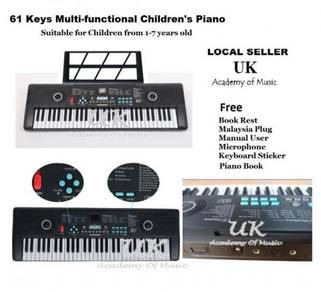 UK 61 Keys Digital Piano Electronic Keyboard Packa