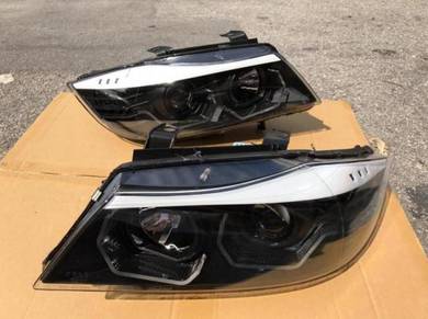 Bmw E90 Project Head Lamp with Angel eye ring