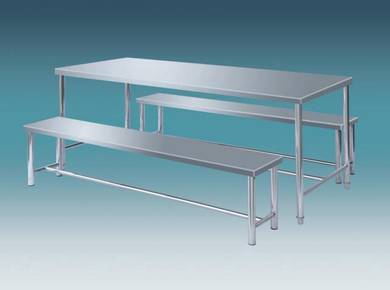 Meja Sekolah Stainless Steel 304 - 6ft