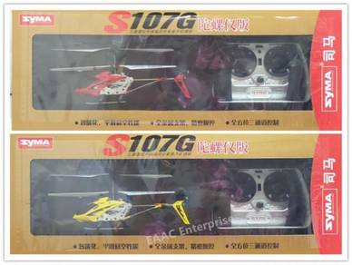 Syma S107G RC Indoor Helicopter 3CH Gyro Drone