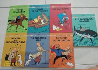 English children books The adventures of Tintin