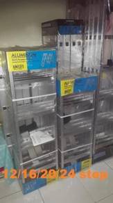 Tangga ladder baru 16 step baru lbyk size