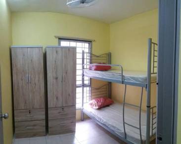 Bilik Wanita TANPA DEPOSIT, Apartment Pusat Komersial Seksyen 7 S.Alam