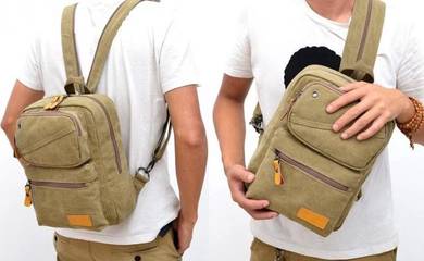 [PROMO] Dual-Use Man Casual Chest Bag Backpack
