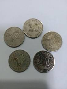 Old 20 cents Coin