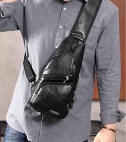 [PROMO] Trendy Black Bag Crossbody Backpack Beg