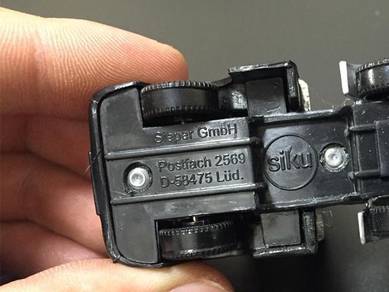 Dicast model truck, loose, SIKU brand