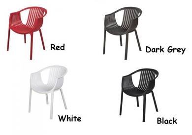 Cafe / Garden Chair - Strip Plastic Chair