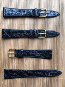 3pcs 19 mm JB Champion Leather Watch Strap