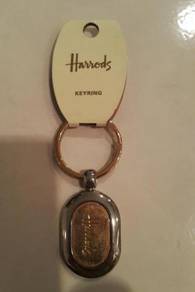 Original Harrods key chain keyring souvenir