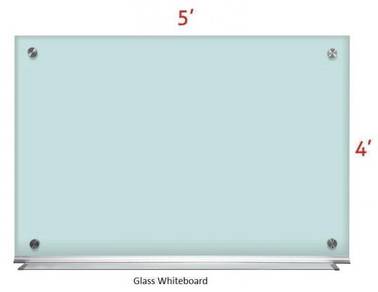 Tempered Glass White board 4'x8'~Siap Pasang KL/PJ