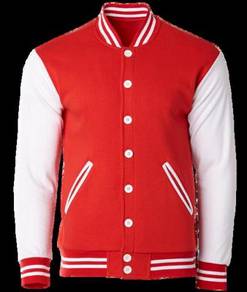 Varsity jacket colour red crj1101