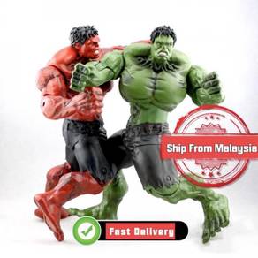 Super Heros The Red Hulk Green The Hulk Figure