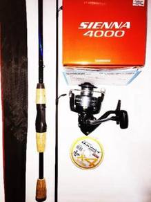 Shimano sienna 4000 combo quantum snapshot rod - Sports & Outdoors for sale  in Puchong, Selangor