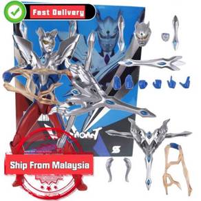 SHF Act Ultraman Zero Tiga Super Movable 17cm