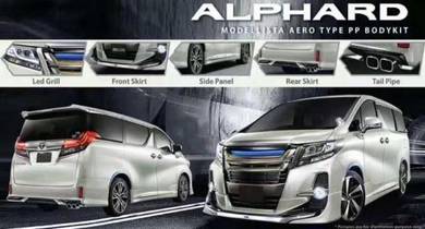 Alphard agh30 2015 2017 modelista bodykit ori pp