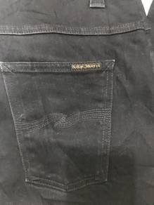 Nudie Thin Finn Black Ring NJ1001888 Jeans