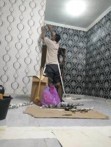 PASANGKAN WALLPAPER l install wallpaper