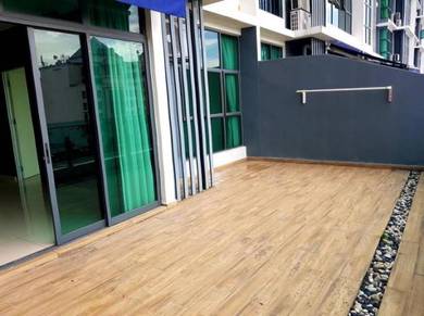 Vista alam studio apartment with big balcony n additional door