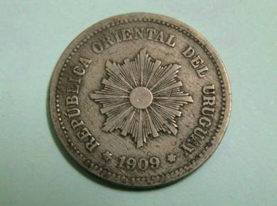 Uruguay 5 Centemos 1909 (Kod : A1514)