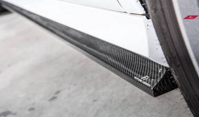 Mercedes benz W213 carbon fiber side skirt