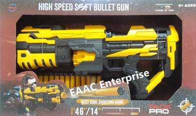 High Speed Soft Bullets Shooting Gun Free 14 Darts