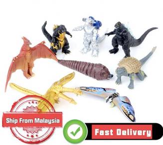 King Ghidorah Mothra Godzilla Figure 8pcs/set