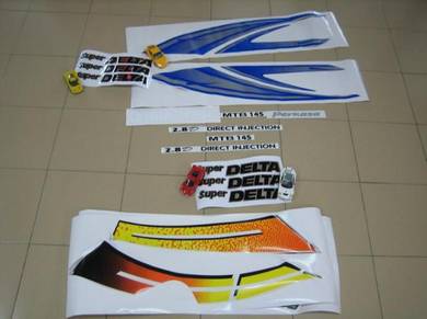 Daihatsu Delta lori stiker sticker hicom pelekat