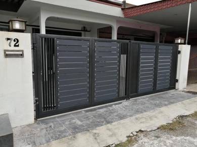 Pintu Pagar Bentuk Merata