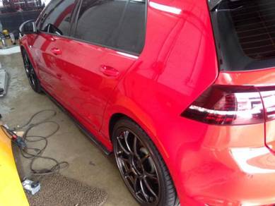 Vw volkswagen golf mk7 revozport carbon side skirt