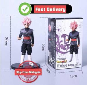 Dragon Ball Z Super Saiyan Rose Pink Hair Son Goku