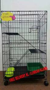 Sangkar kucing \ Cat cage (2 tingkat)