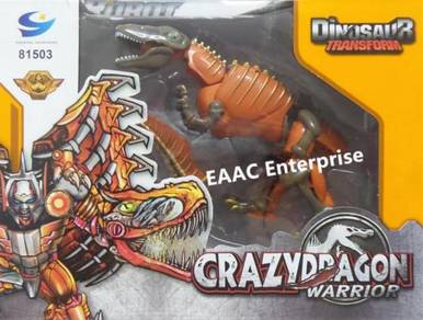 Crazy Dragon Warrior Dinosaur Transformer Toy 3