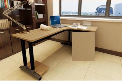 L Shape L-shape Table meja director desk pejabat 9