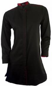 Baju Korporat Muslimah Labuh FC1023 Black Red