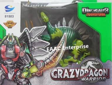 Crazy Dragon Warrior Dinosaur Transformer Toy 2