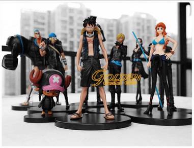 One Piece Action Figures 9pcs-set 8.5-22cm