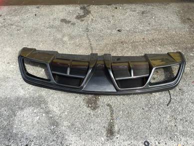 Mercedes W117 CLA Piecha Carbon Rear Diffuser