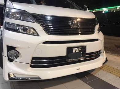 2012 Toyota Vellfire Modelista Front Lip Bodykit