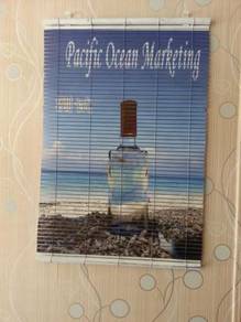 Printed Outdoor Wooden Blinds