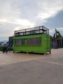 Custom Container Food Kiosk / Kedai Kontena