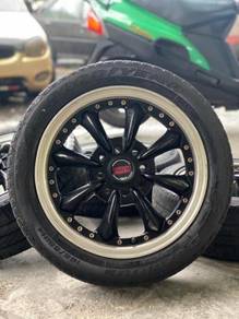 Sport Rim 14 With Tyre Almost Anything For Sale In Malaysia Mudah My Mobile