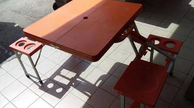 Plastic 2 Seater Folding Outdoor Table TH582