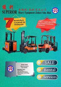 Forklift Rental Almost Anything For Sale In Malaysia Mudah My