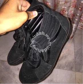 kasut vans all black