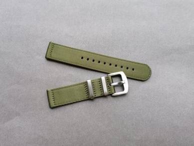 20mm & 22mm Polyamide Army Green Nato Watch Strap