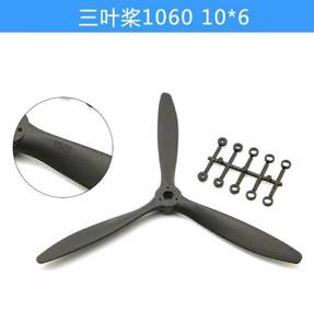 Nylon propeller 10x6 3 blade 3 leaf